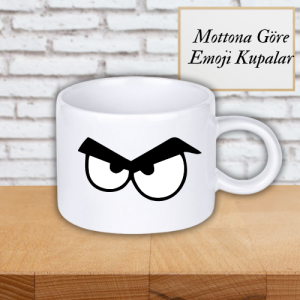 Angry Birds Emoji Kupa Bardak - Mottona Özel Kupa Bardak