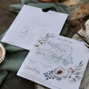 Bst 2323 Düğün Davetiyesi1 | Bustinow En Şık Düğün ve Nişan Davetiyesi Modelleri