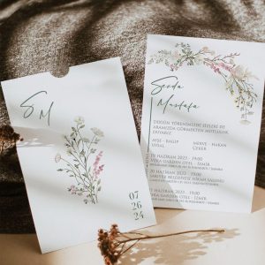 Bts 2670 Düğün Davetiyesi1 | Bustinow En Şık Düğün ve Nişan Davetiyesi Modelleri